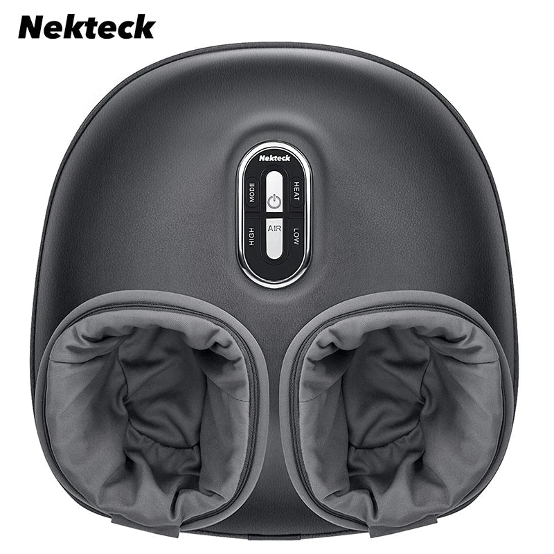 Shiatsu Foot Massager – Deep Knead with Heat & Air Compression